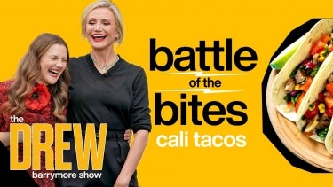 Cameron Diaz and Ross Mathews Help Drew Crown LA's Top Taco Champ | Battle of the Bites