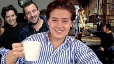 Cole Sprouse Dishes on His Emotional Big Daddy Reunion with Adam Sandler