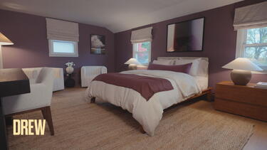 Drew Reveals the New Multi-Functional Guest Bedroom That She Designed for 2 Empty Nesters | Designed By Drew 