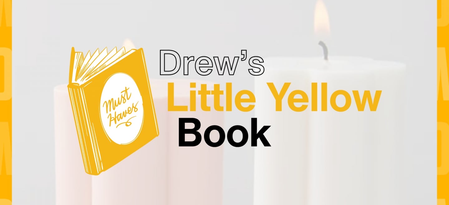 Drew's Little Yellow Book: Social Media Made Me Buy It