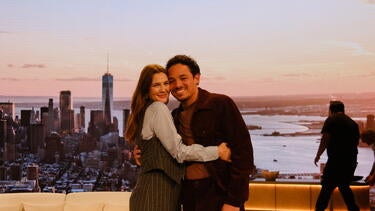 Anthony Ramos Reacts to Surprise Trivia Game with Long-Time Friend and 'Hamilton' Doorman