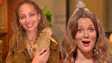 Drew and Nicole Richie Are Bearded Lizard Moms
