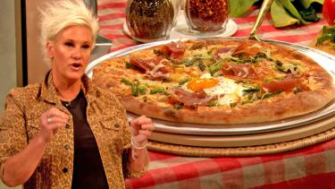 Drew and Jill Kargman Learn the How-To's of Pizza Making from Anne Burrell