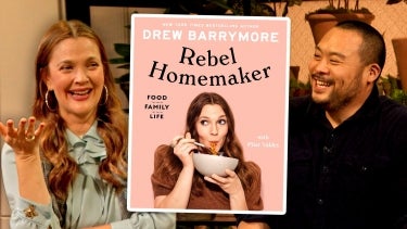 Drew's Brought to Tears After David Chang and Others Surprise Her to Congratulate Her on Cookbook