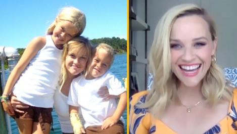 Reese and her kids