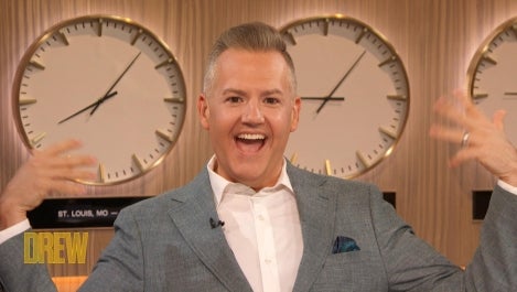 Ross Mathews Tries Out TikTok Concealer Trend That Gets Rid of Dark Eye Circles | Drew's News
