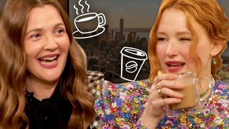 Drew Challenges Haley Bennett to a Coffee Taste Test: Can She Nail Her Favorite Brand? 