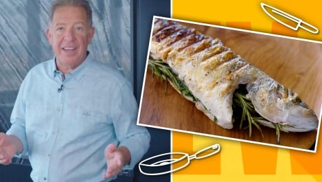Chef Joe Gurrera Shows Drew How to Easily Grill a Whole Branzino | Your Next Meal