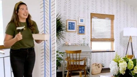 DIY Expert Jenni Yolo Teaches a Fun Way to Paint Your Walls at Home | Hot Tip 