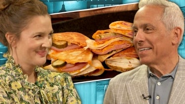 Geoffrey Zakarian Teaches Drew How to Make a Quesa Cubano Wrap 