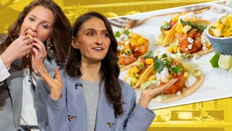 Tieghan Gerard Shows Drew How to Finish Up Her Spicy Shrimp Tacos | Cookbook Club