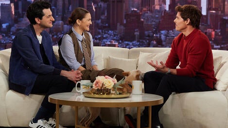 James Marsden and Ben Schwartz