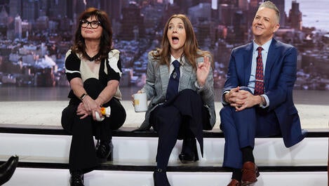 Drew Barrymore, Valerie Bertinelli, Ross Mathews