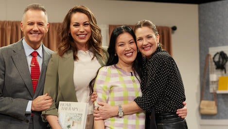 Anita Yokota and Drew Help a Lucky Audience Member Transform Her Living Room