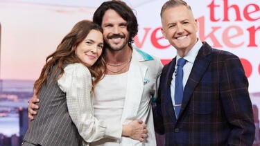 Dan Churchill, Drew Barrymore, and Ross Mathews Share their Self-Care Weekend Must-Haves