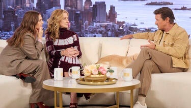 Jeremy Renner & Edie Falco Get Candid About Raising Daughters and Growing Apart 