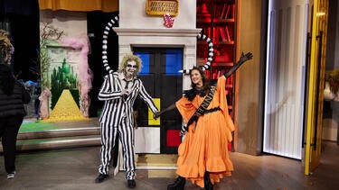 The Drew Crew Goes Head-to-Head in Spooky Halloween Door Décor Challenge 