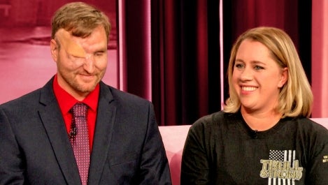 Veteran Major Jon Turnbull and his wife Samantha