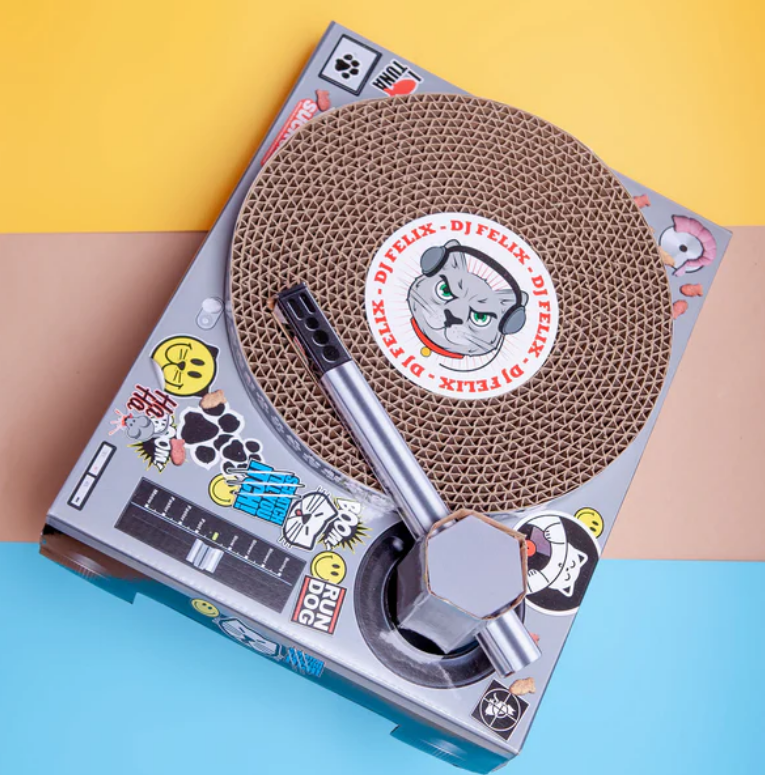DJ Kitty Scratch Mat