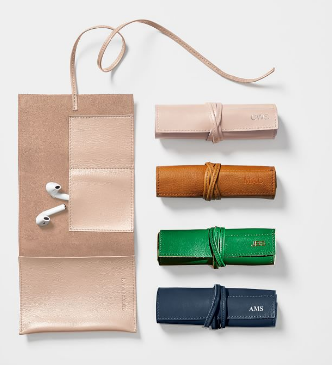 Leather Charger Roll Up